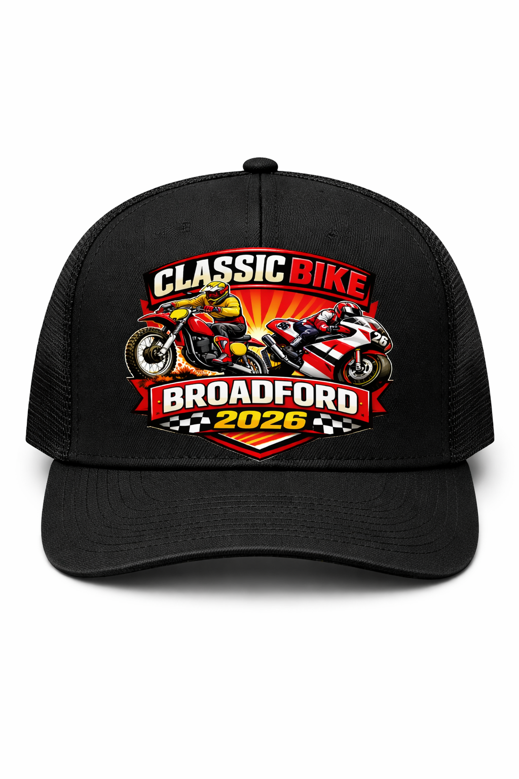 Orders closed - Classic Bike Broadford 2026 Foam Trucker Cap